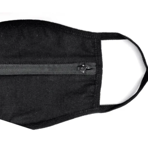 Zipper Gesichtsmaske Burger