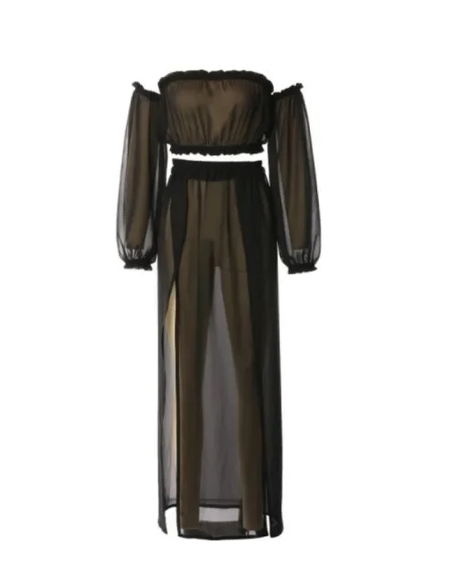 Zweiteiler Mesh Kleid Marbella